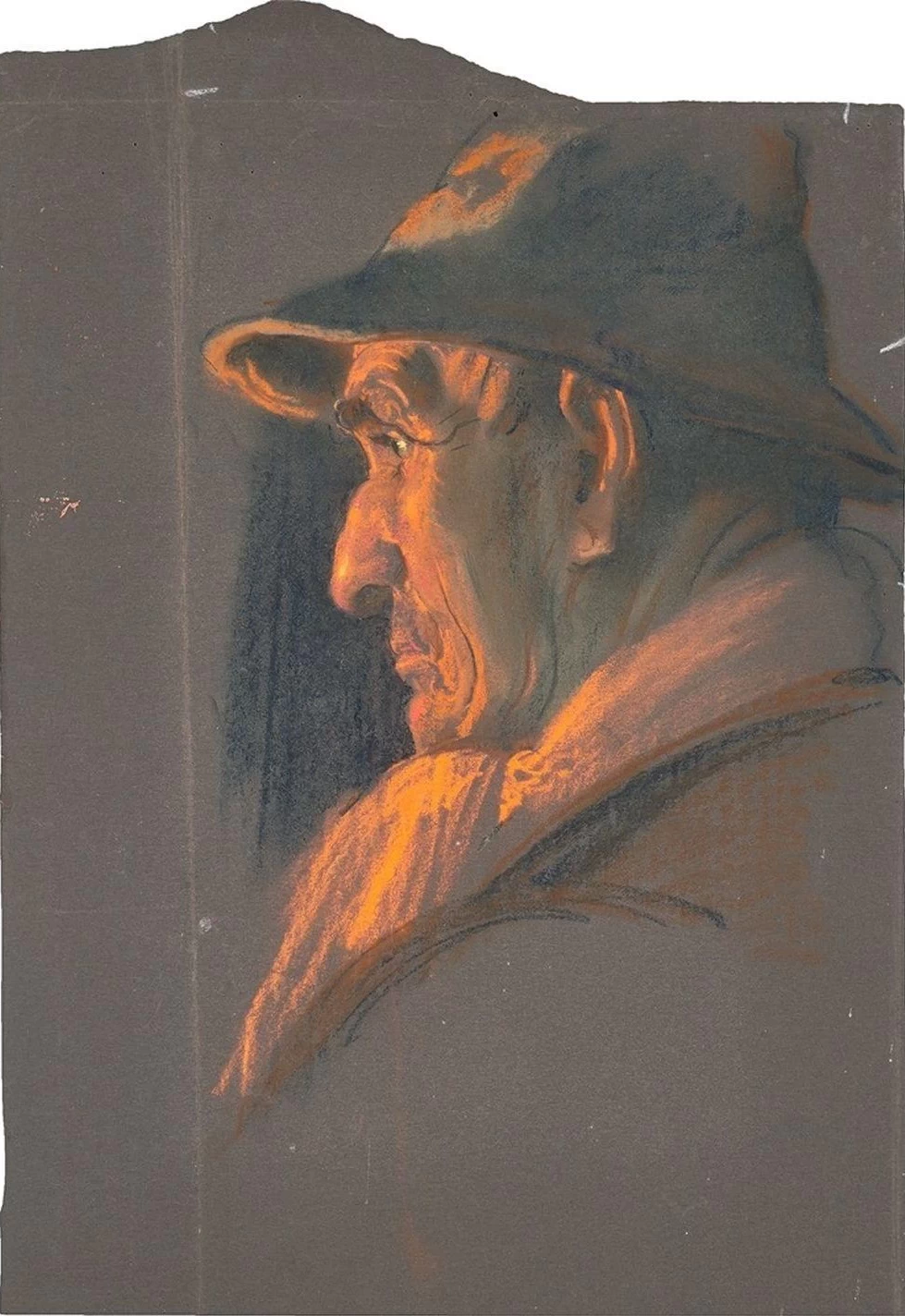 Alla luce di una lampada - studio